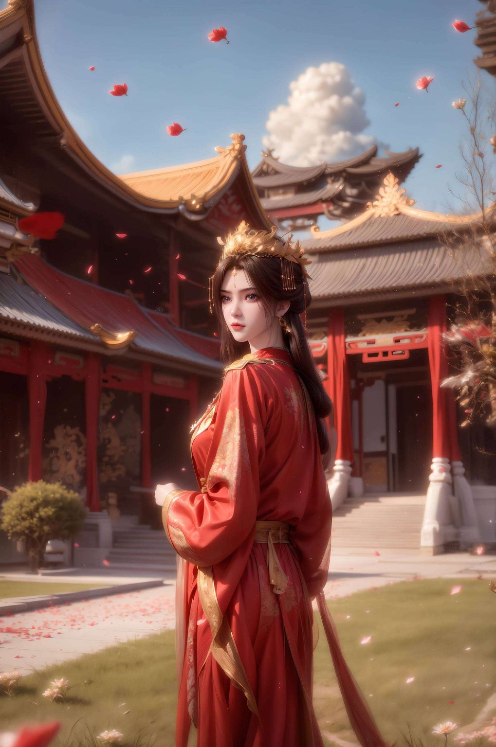 李慕婉如仙子般翩翩起舞作为国漫界的女神代表