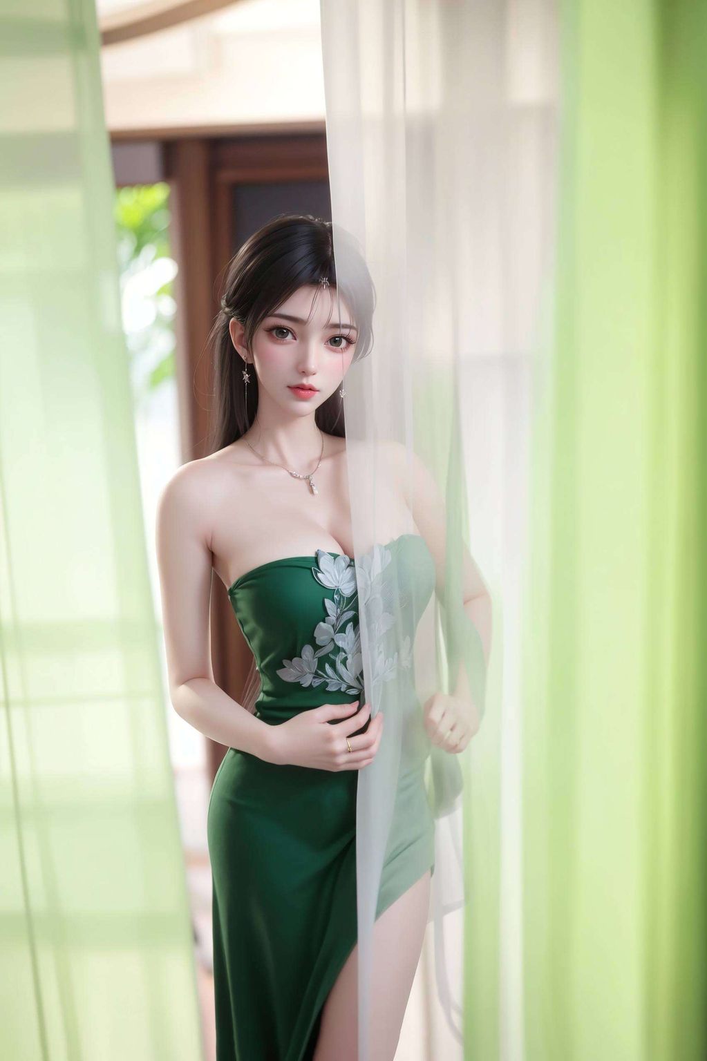 一起萌萌哒！✨今天给大家带来一份超级可爱的壁纸大礼包！🎁 满屏的李慕婉壁纸