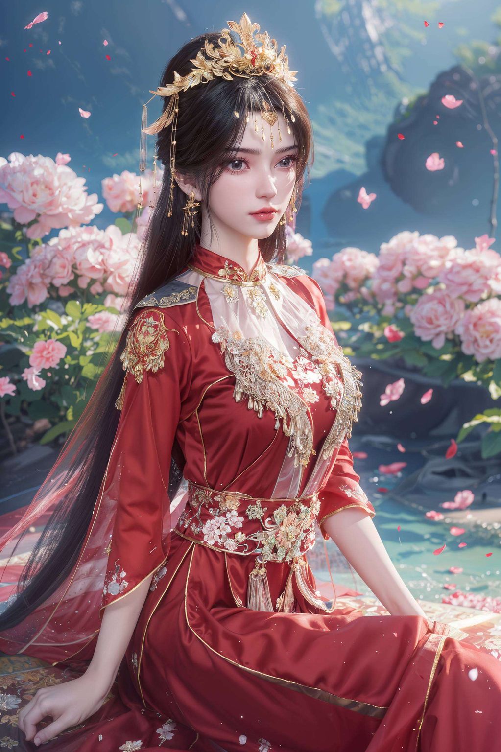 无论是玄幻世界的飘逸这款壁纸都能让你的手机瞬间变身为一幅精美绝伦的国漫画卷！快来感受这份独特的美吧！💖✨