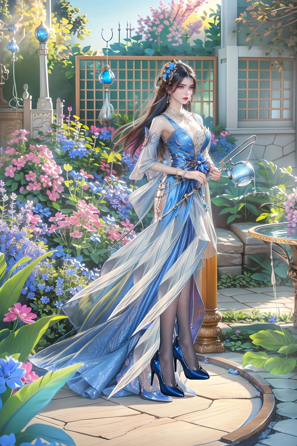 她的美让人感叹人生的无常与美好并存