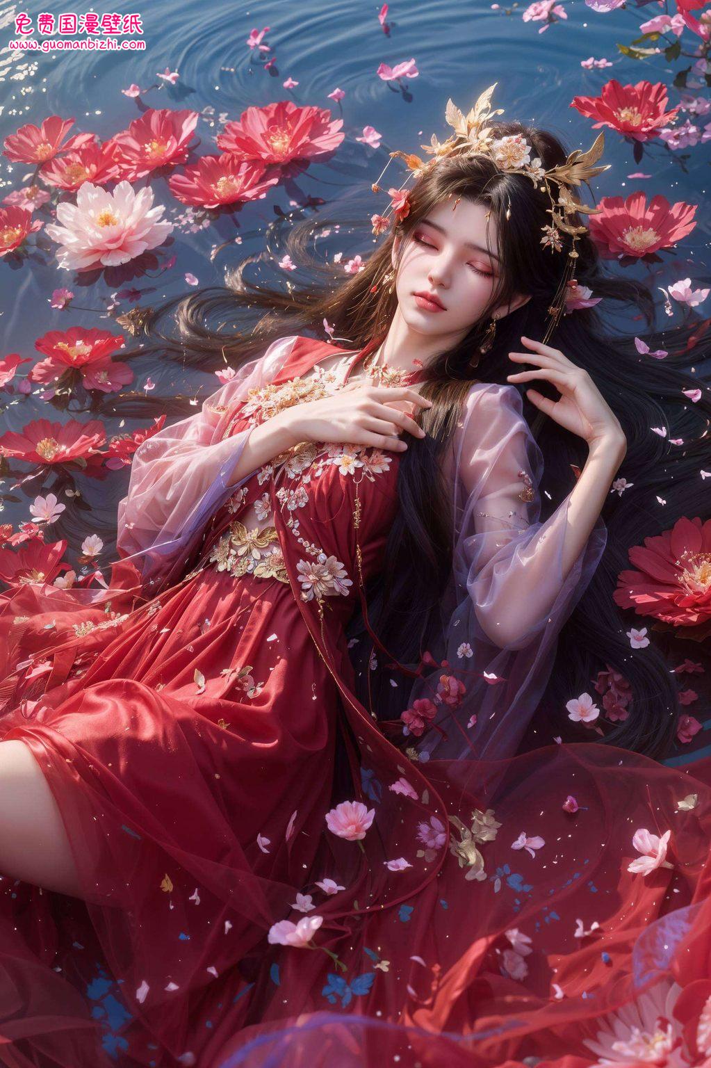 哎呀呀快来收藏这张李慕婉穿喜服的高清动漫壁纸