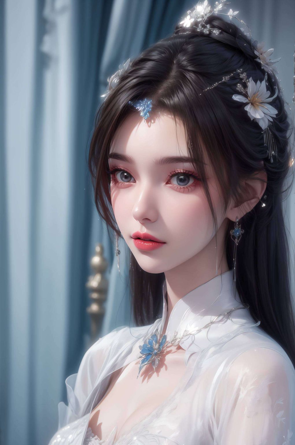 李慕婉翩翩起舞无不透露出一股玄幻之美