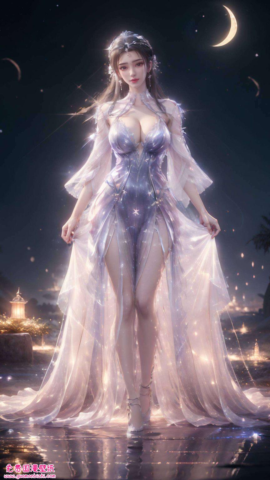 李慕婉那婉约的身姿更成为了无数动漫爱好者心中的女神