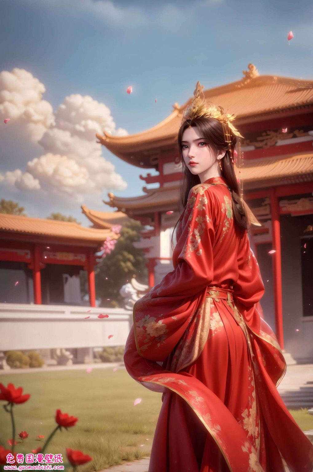 动漫壁纸中今日有幸为大家揭晓AI图片精细角色苹果炫彩壁纸的秘密！且看李慕婉
