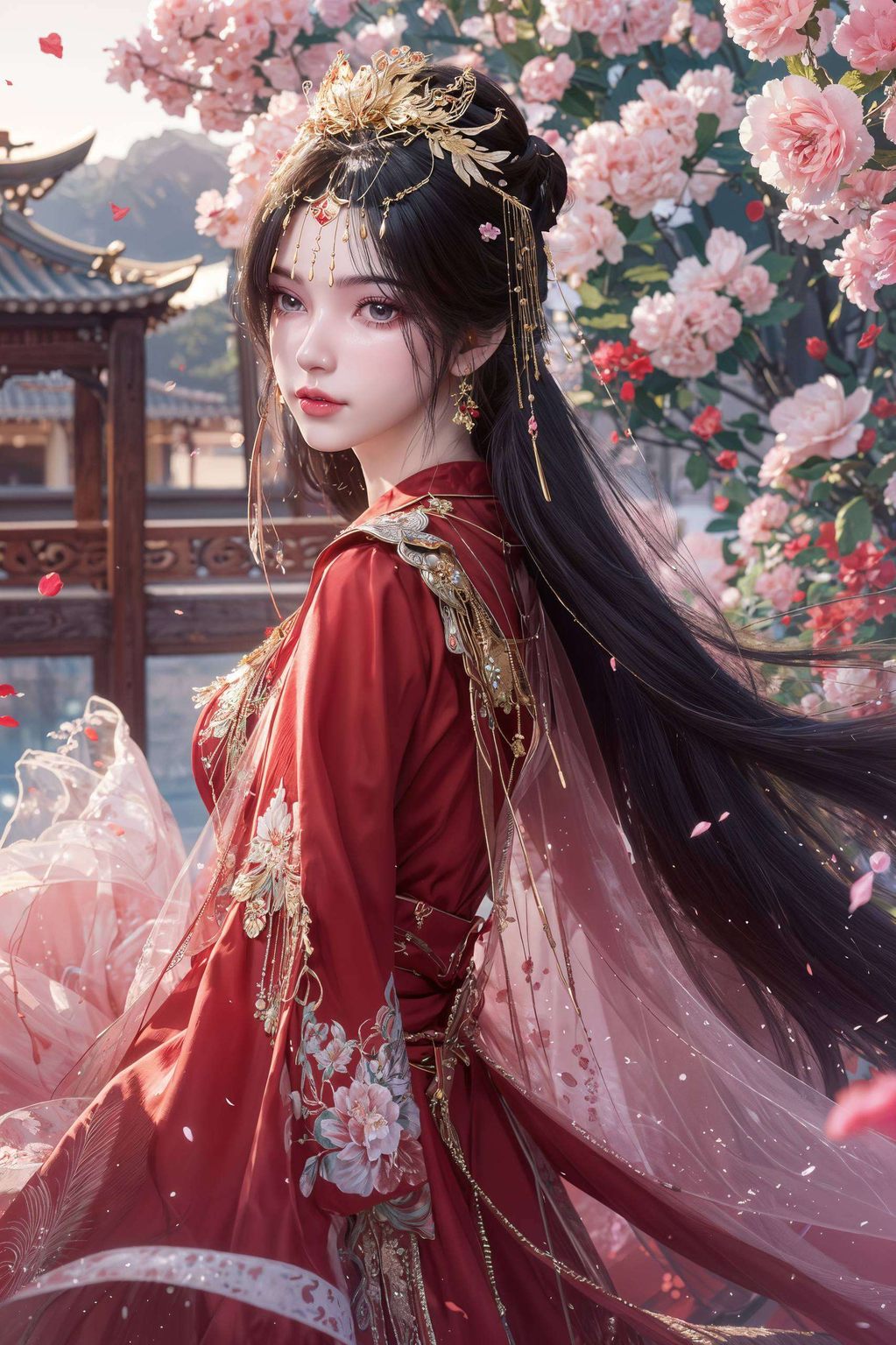 在绚烂的国漫世界中她的每一次出现都是对美的极致诠释
