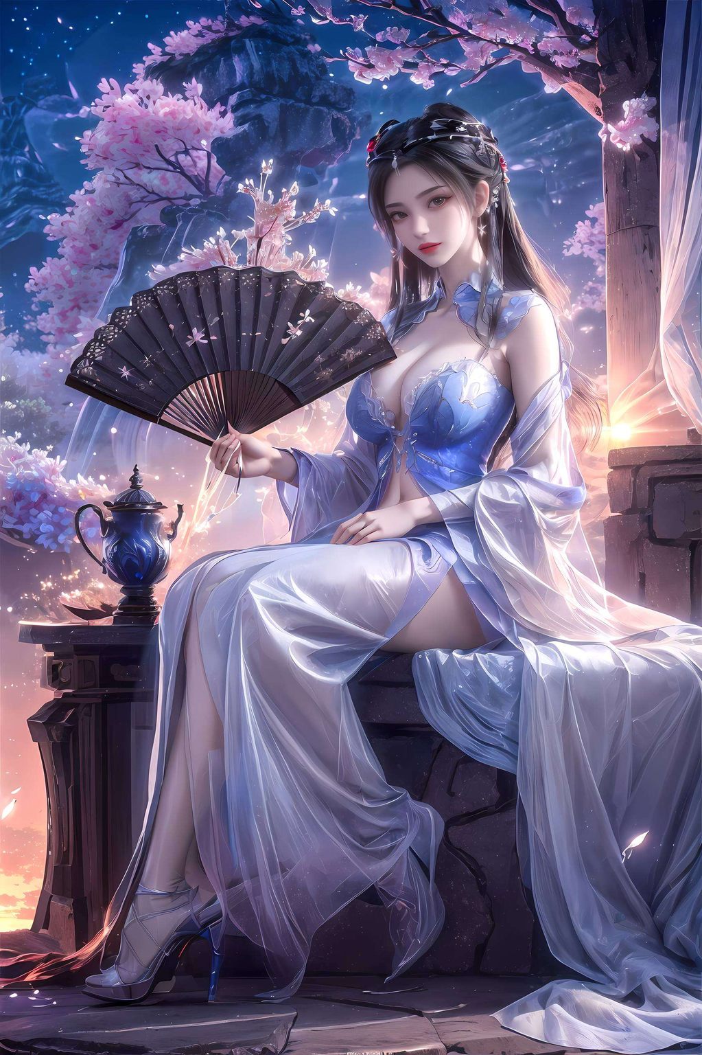 每一次壁纸的更换诉说着国漫女神的传奇