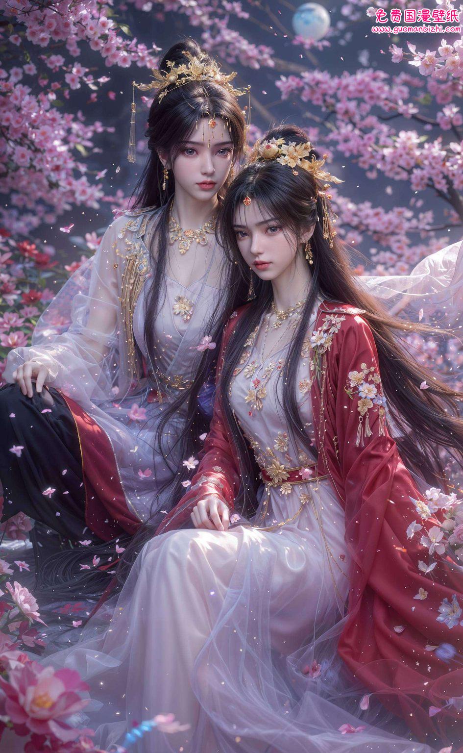 动漫美女的芳华尽显让人流连忘返