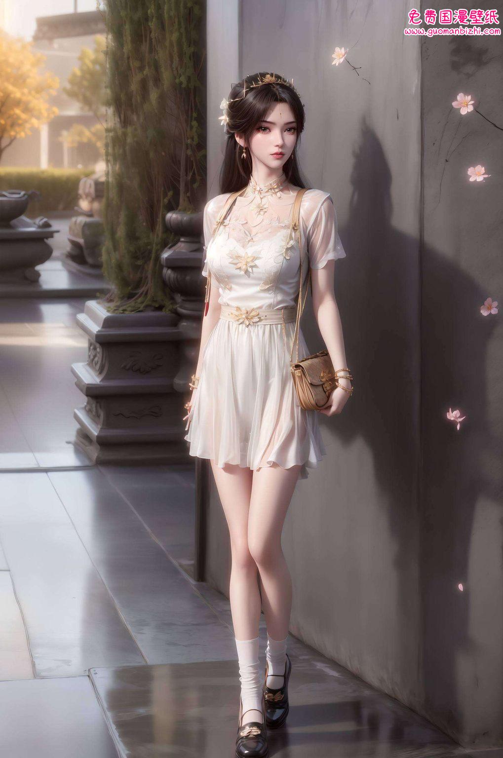 漫步于玄幻世界国漫女神之美