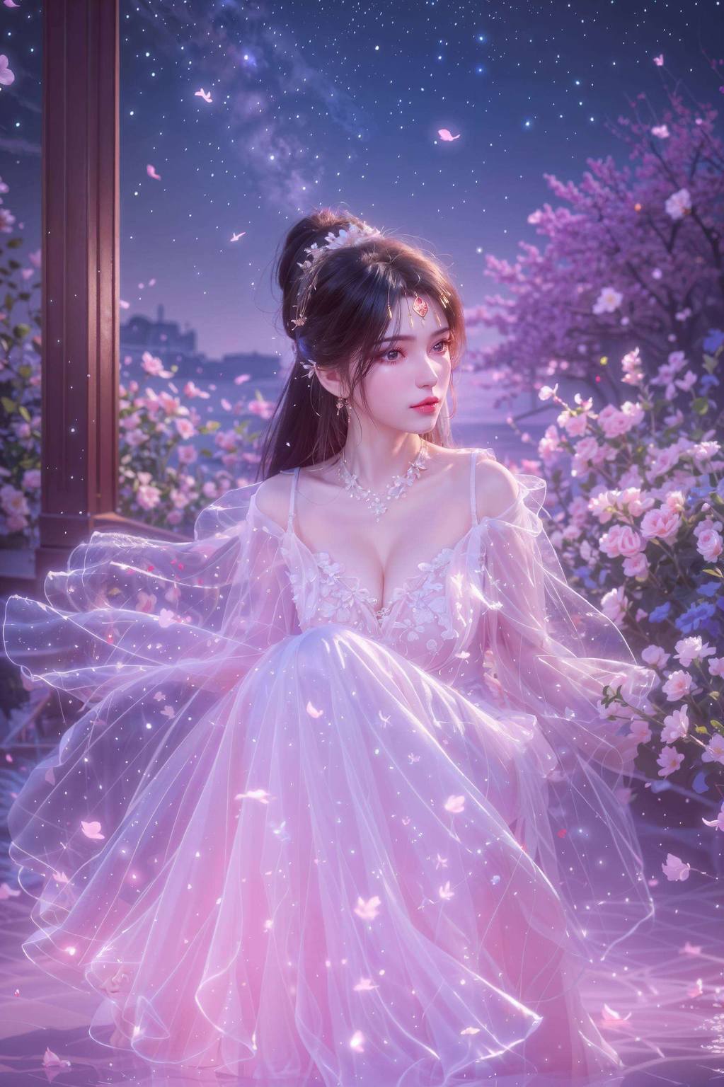 都是对动漫之美的一次深情致敬她那不染尘埃的容颜