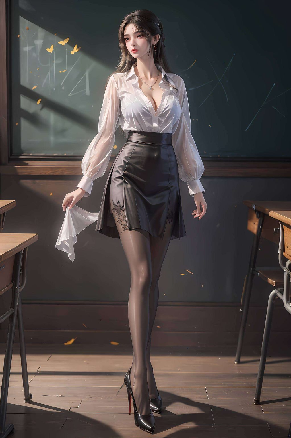 与这位国漫美女共舞于玄幻的天空翩翩如仙