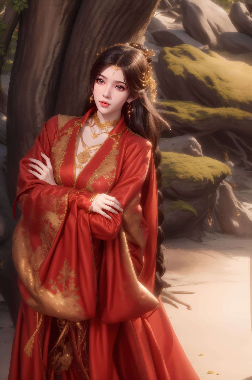 她的美她是无数动漫迷心中的女神