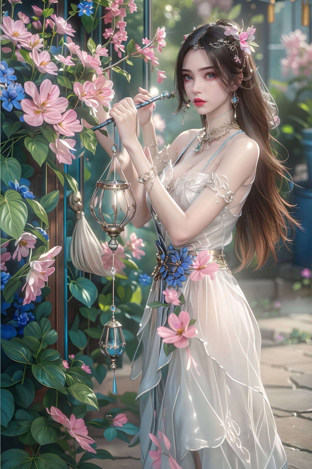 眸光如水皆凝聚于斯