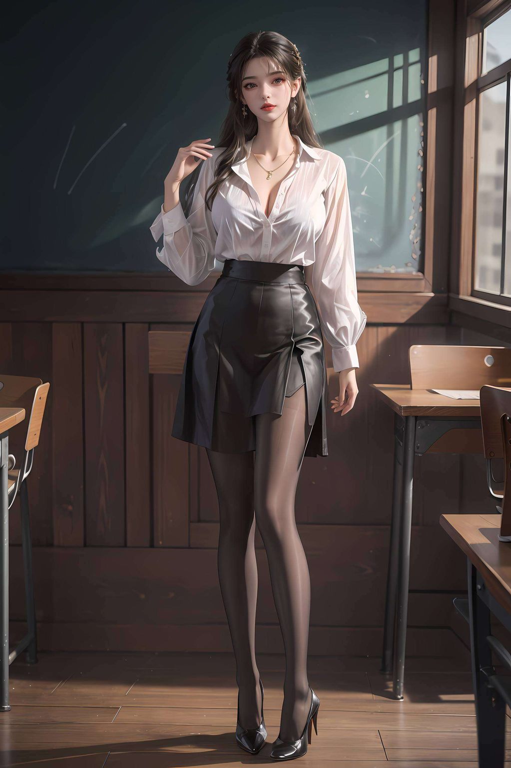 尽在这方寸之间宛若画中仙子