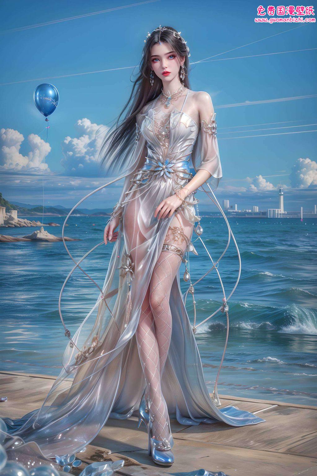各位动漫迷们！今日奉上一波国漫女神李慕婉的高清全面屏手机壁纸嘿