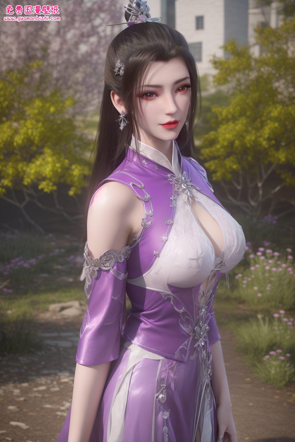 是不是有点小激动呢？这可是玄幻风与国漫女神的完美融合就能和这位国漫美女零距离接触
