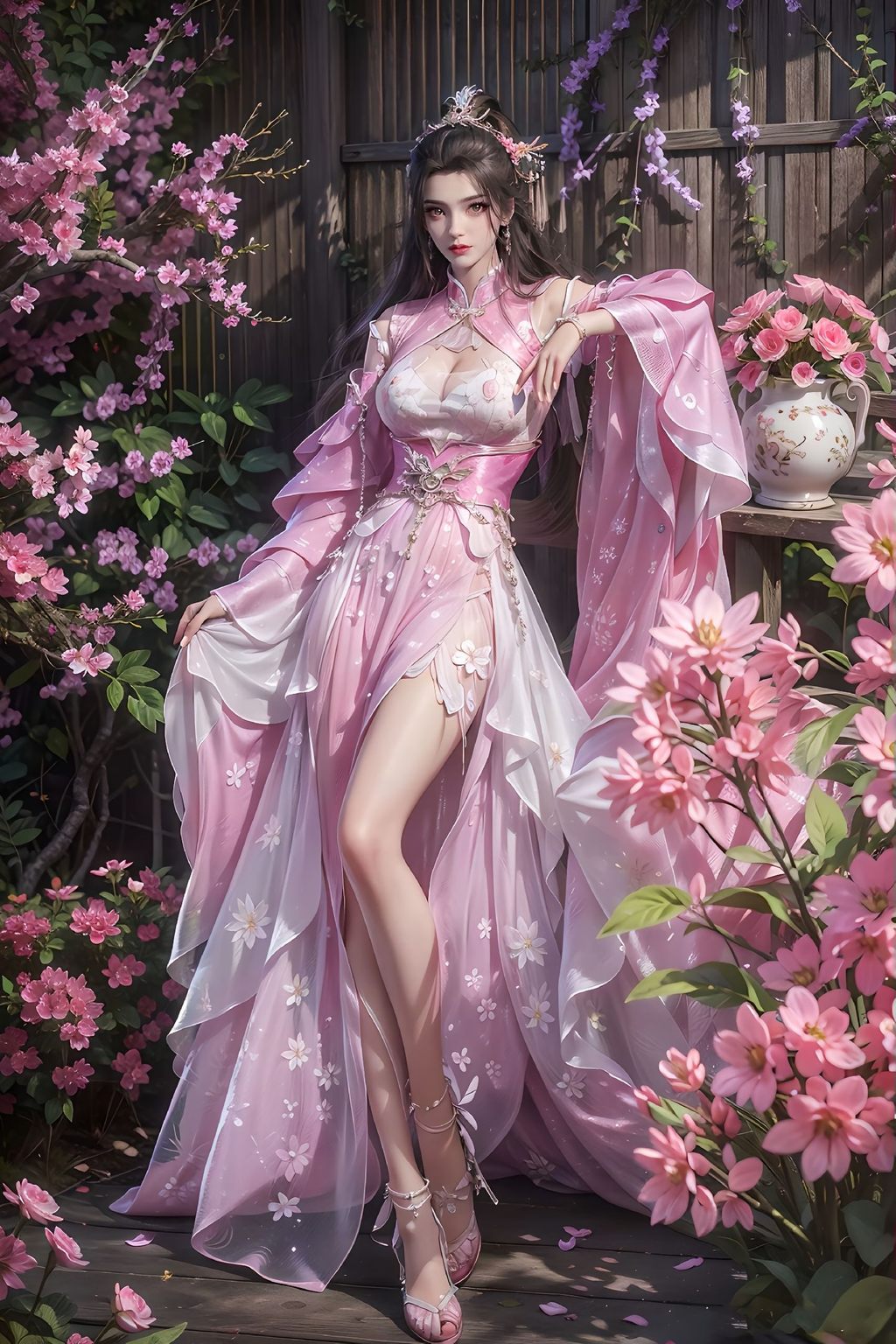 柳眉仿佛在壁纸上对你眨眼