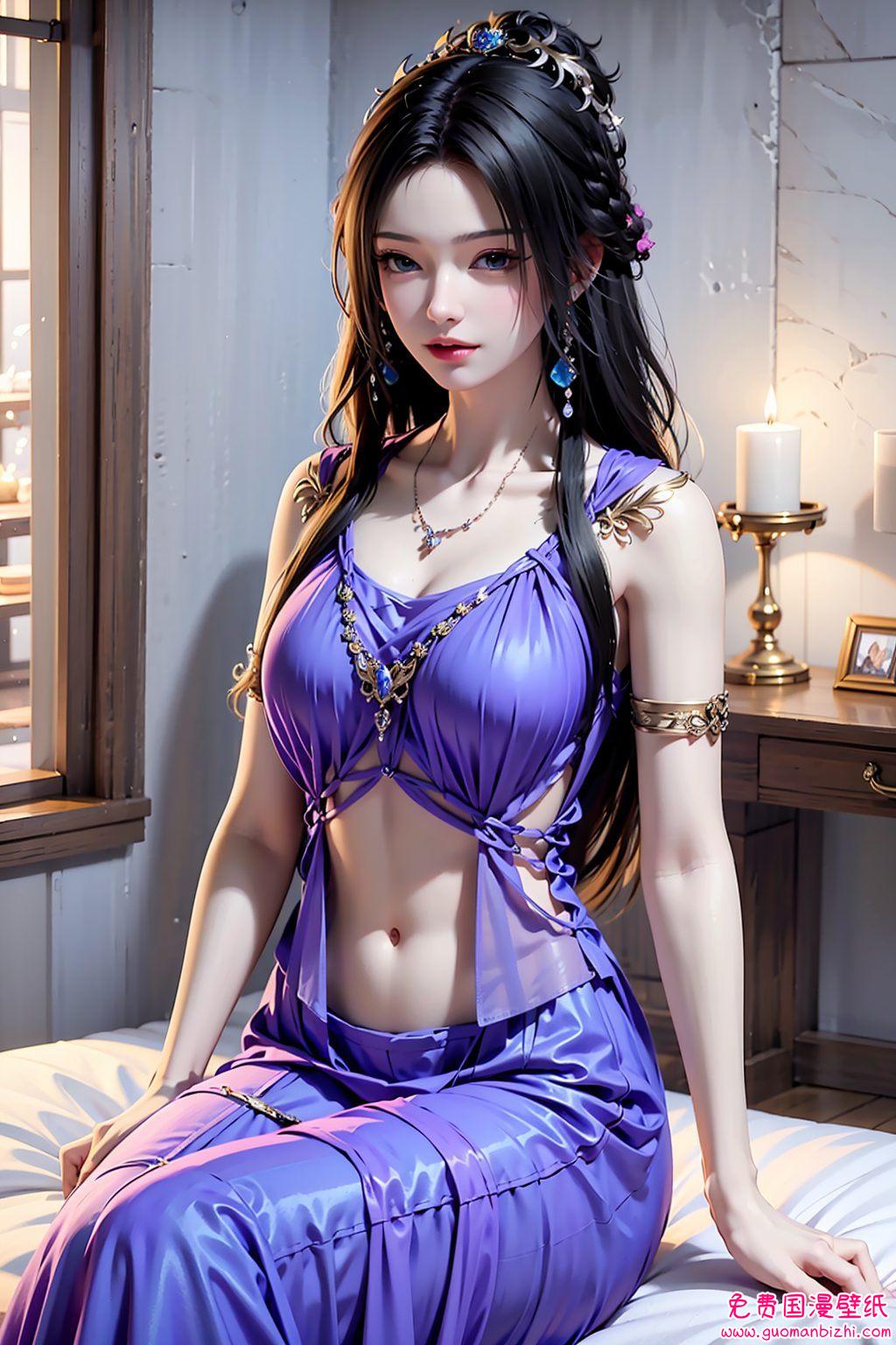 那是仙逆中柳眉的壁纸一抹淡雅的色彩
