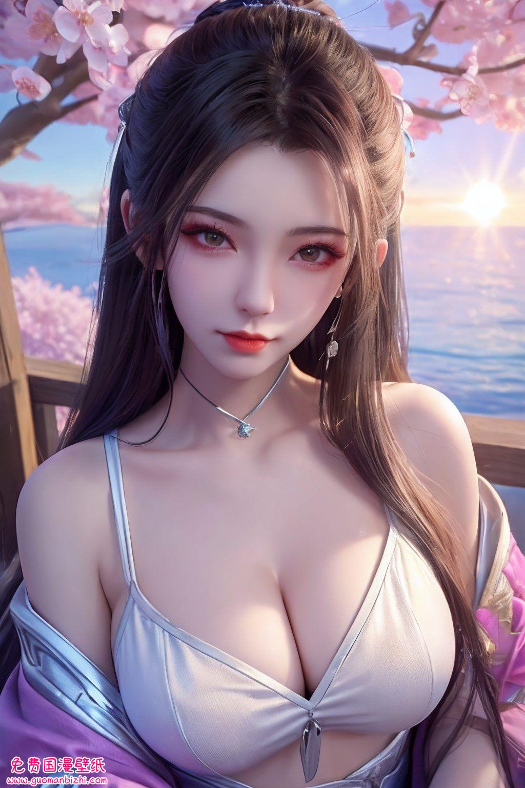 让人看了就忍不住想抱回家呢！快来感受一下她的玄幻魅力吧！就像是从画里跳出来的仙子