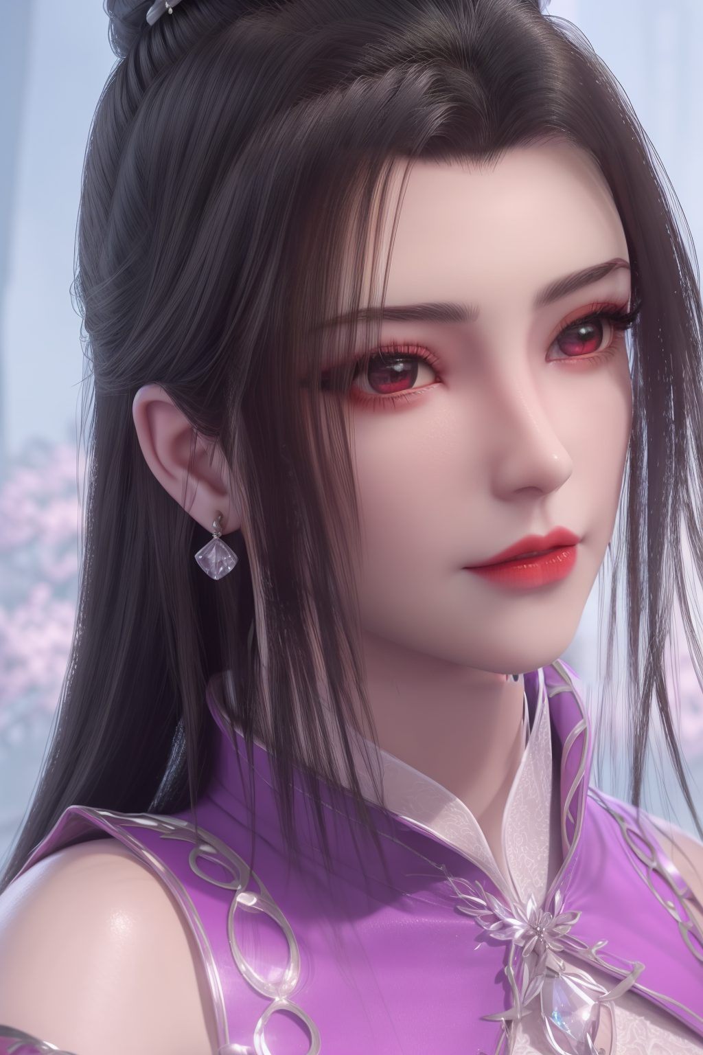 怎能不提《仙逆》中的柳眉呢？这位小仙女不仅眼神里藏着星辰大海可是让你的手机也能修炼成仙哦！