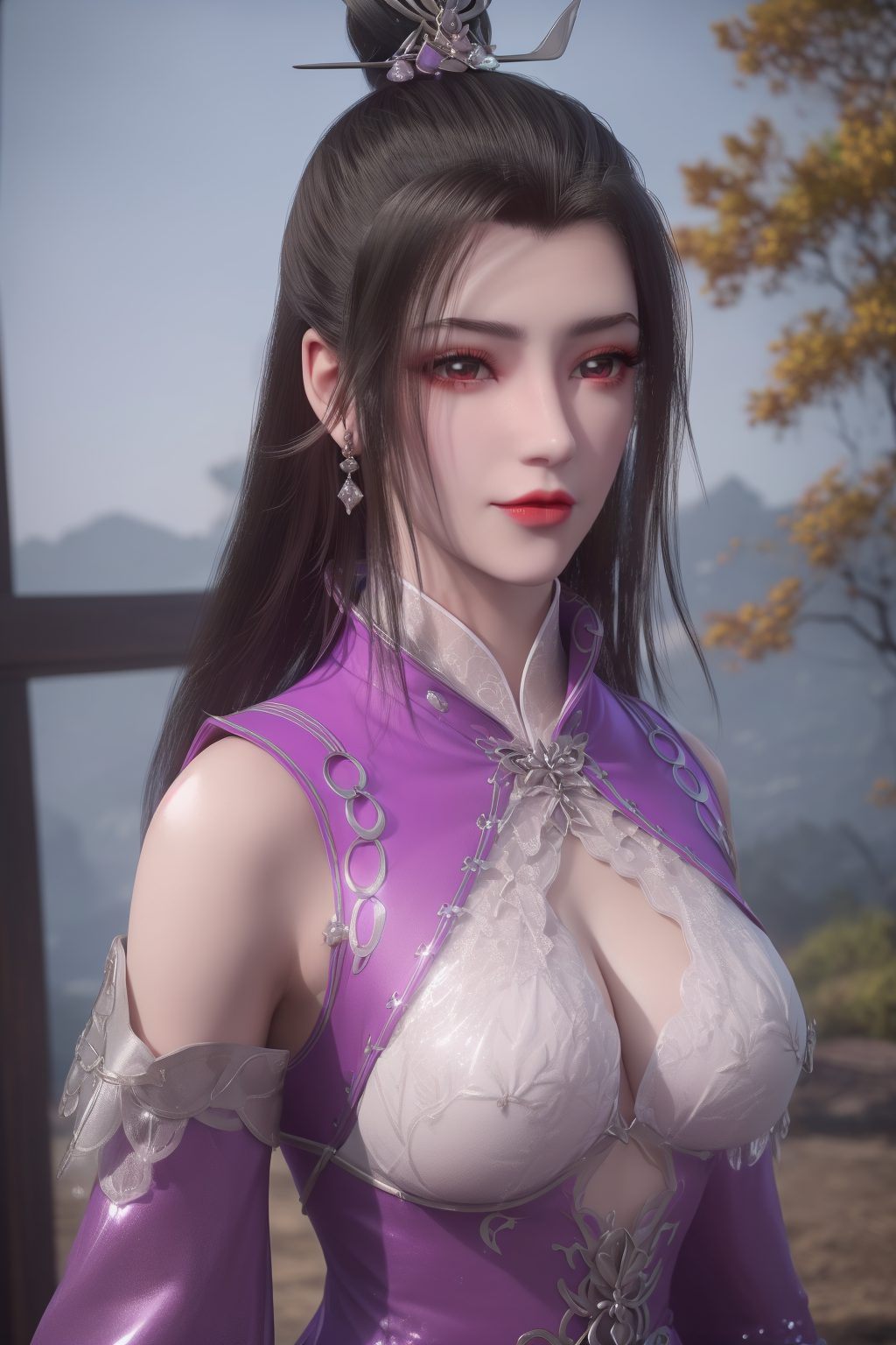 柳眉眼含秋水仙逆之中