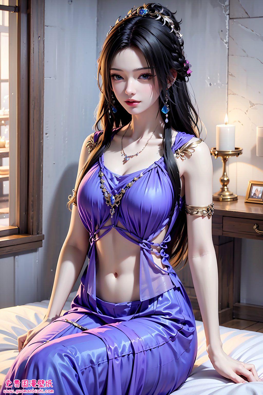 她那婉约的眉眼让人感叹人生的变幻无常