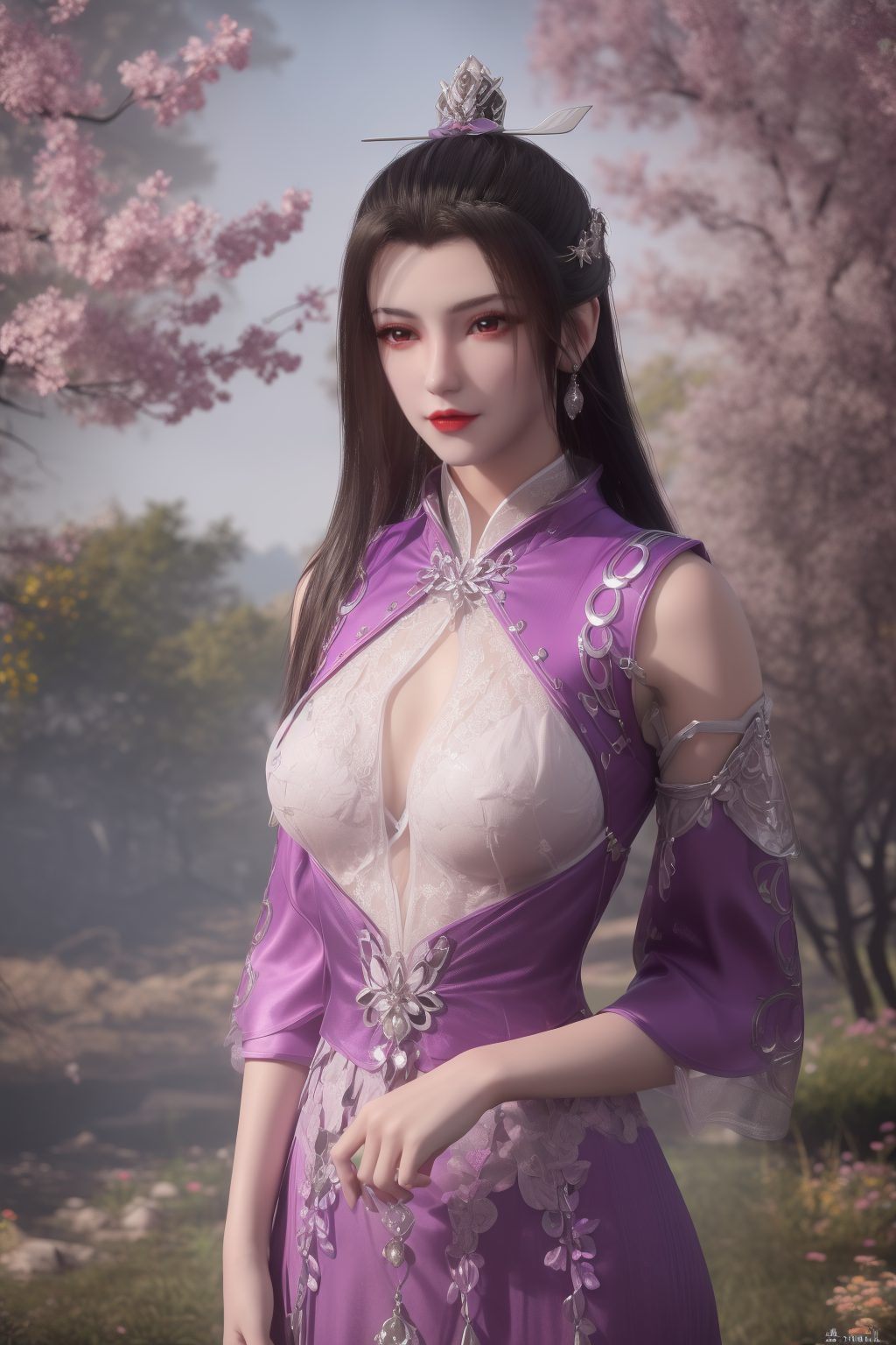 如她般的美丽与坚韧她的眉眼如画