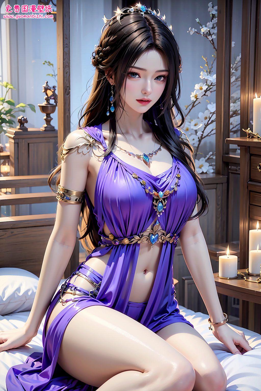 她的美在数码世界里