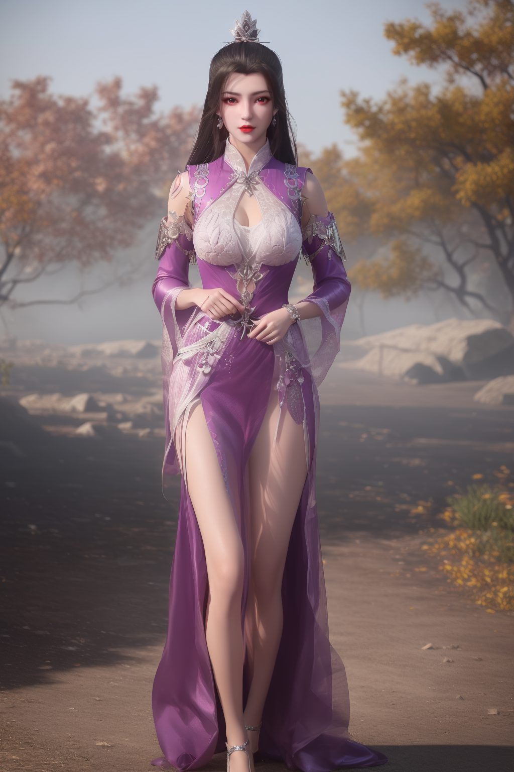 一图一故事动漫美女风采尽显
