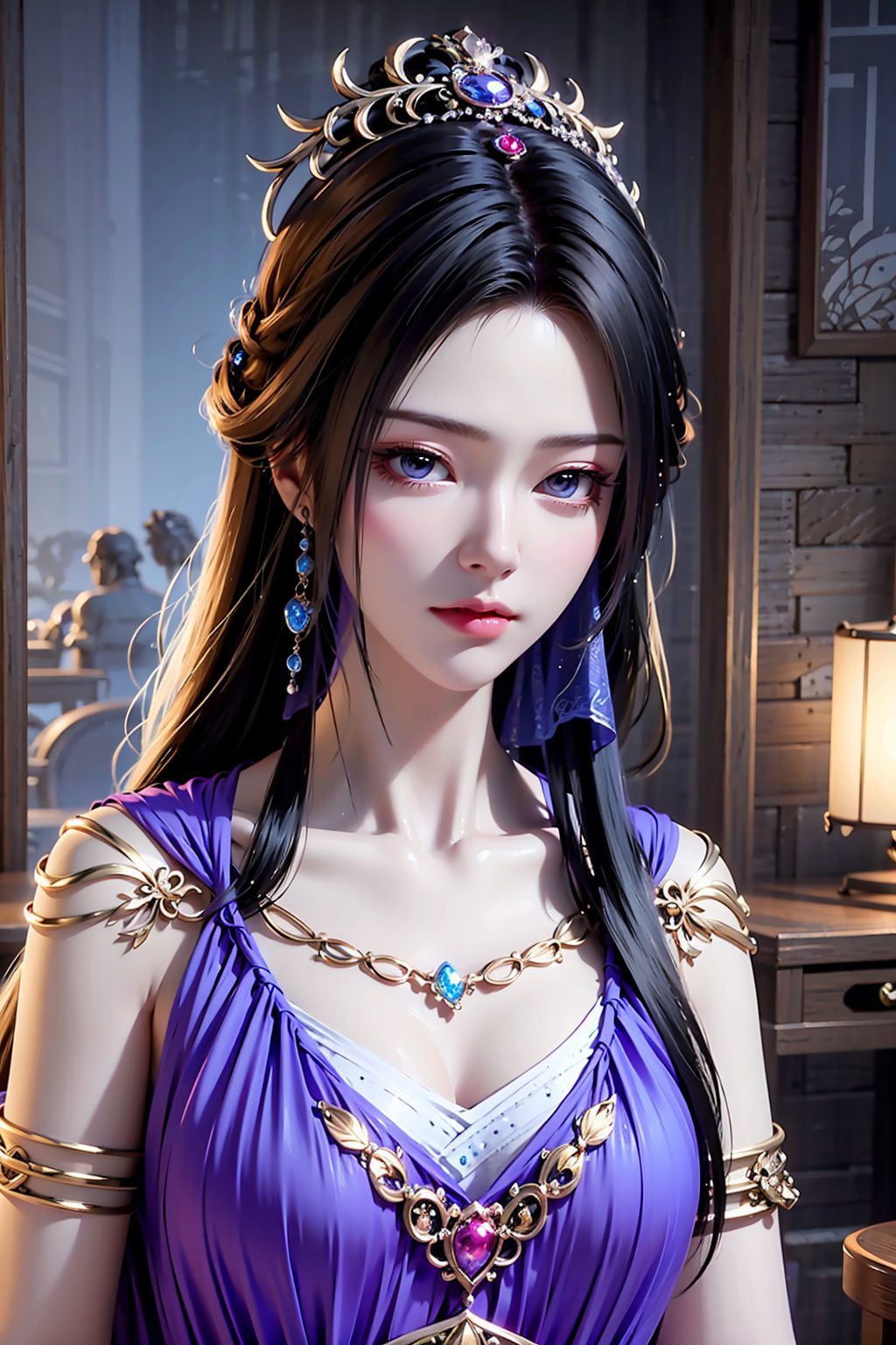 令人心旷神怡此女神也