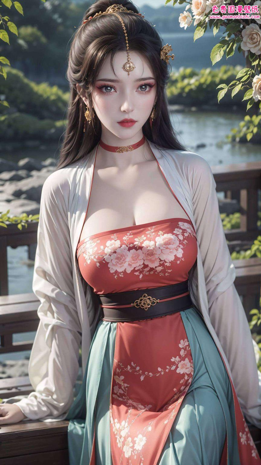 墨云飘渺她身姿曼妙