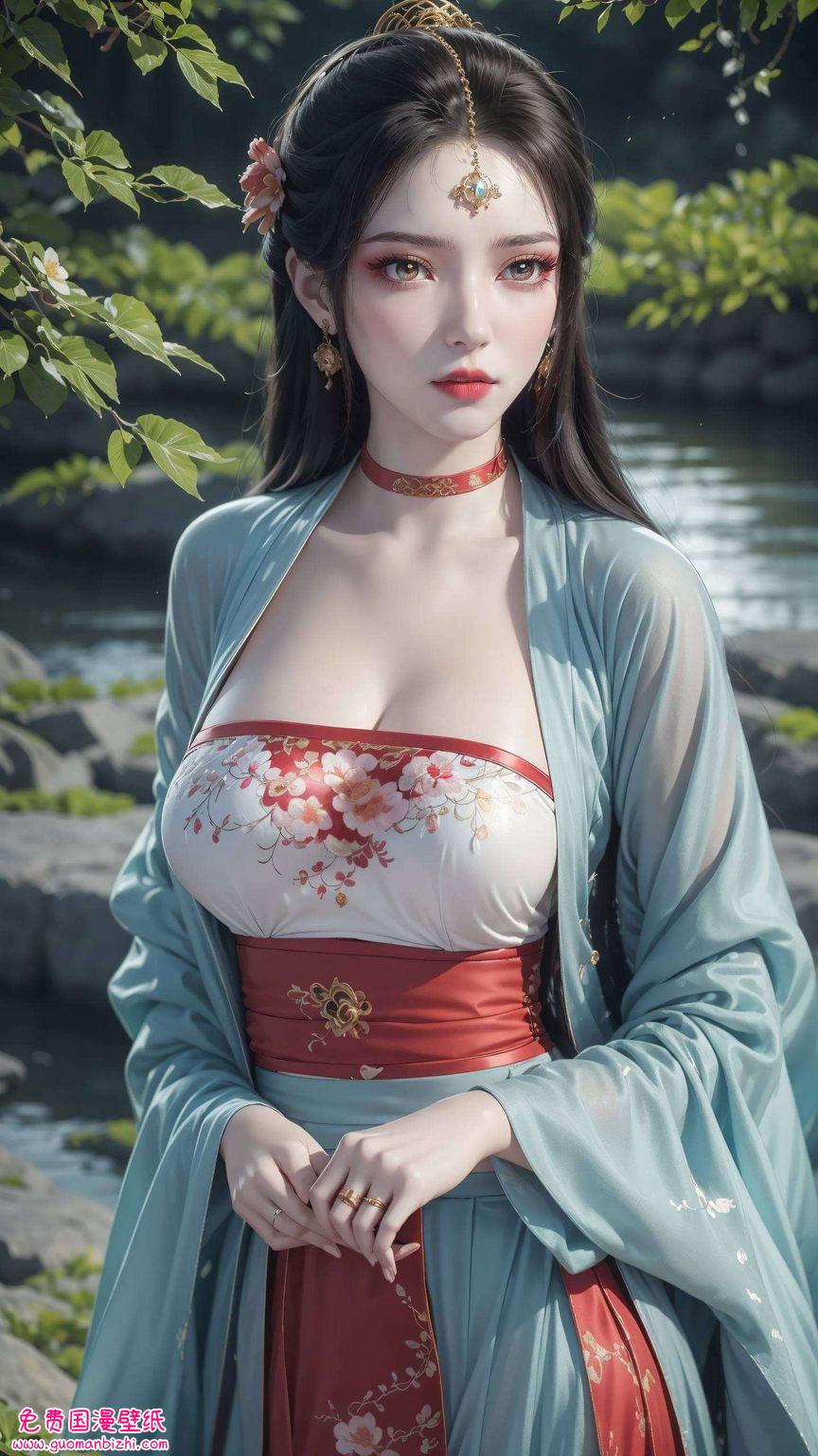 她是国漫界的颜值担当你的手机屏幕上飘着仙气