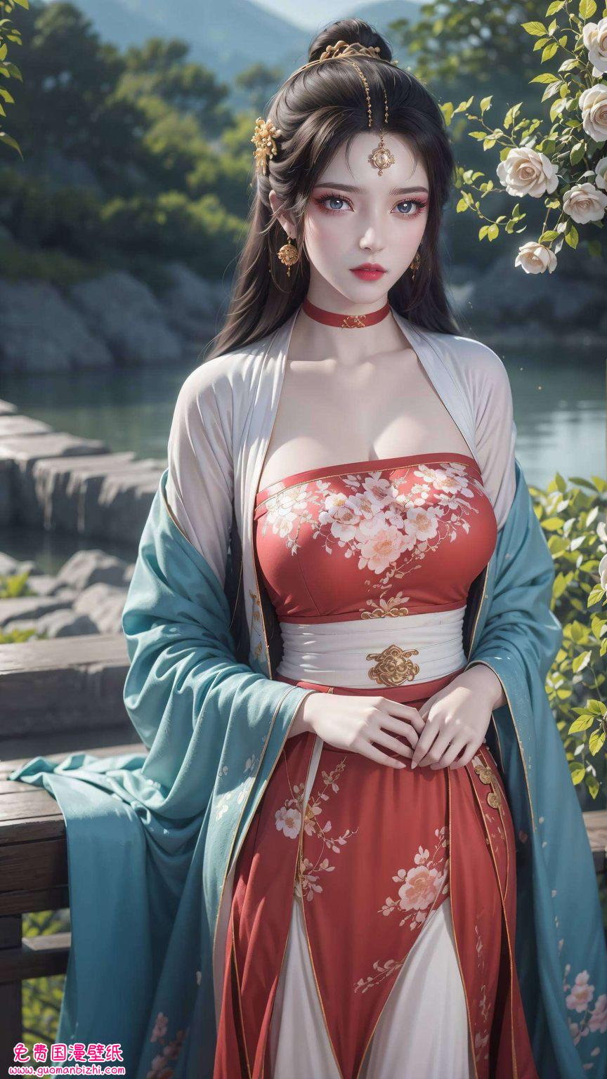 将国漫女神的韵味与玄幻气息完美融合让每一次开机都成为一场视觉盛宴