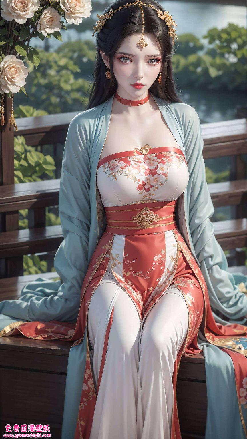 绘出了国漫女神的独特韵味这一刻