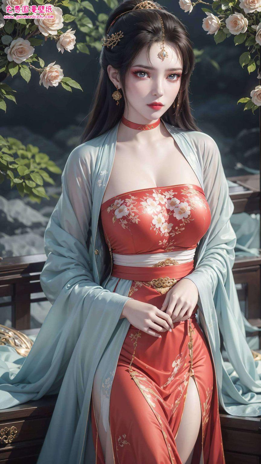 成为朋友圈最靓的仔！国漫女神的魅力仿佛能穿越次元