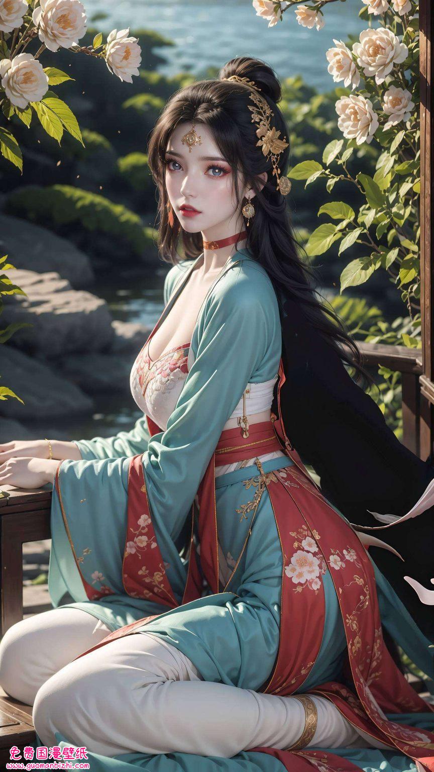 每一个转身都如诗如画这里有墨云壁纸的幽深梦境