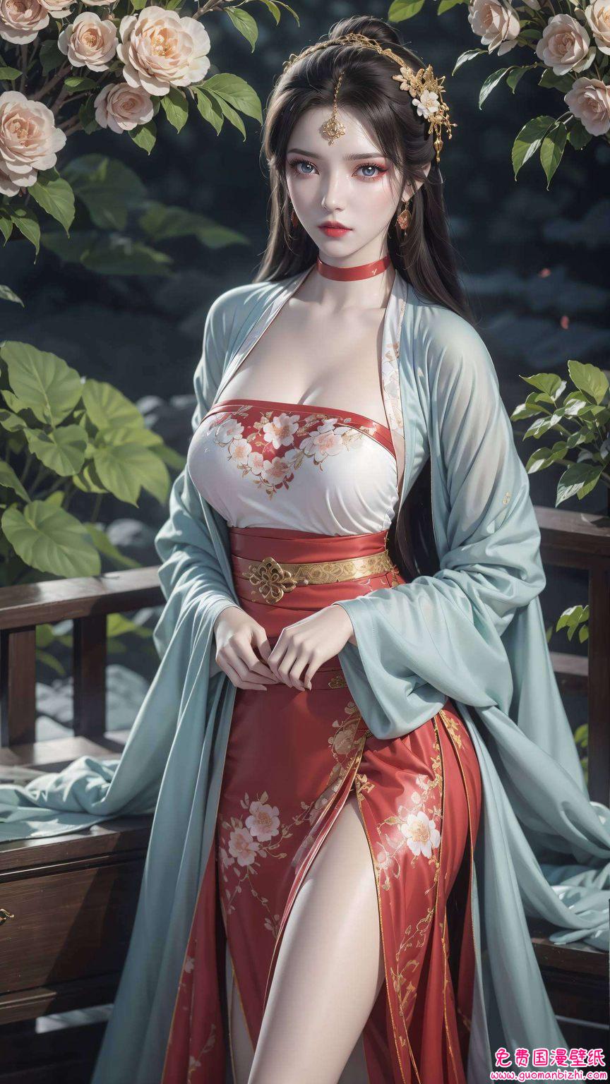 各位小可爱快来感受这股国漫女神的魅力吧！