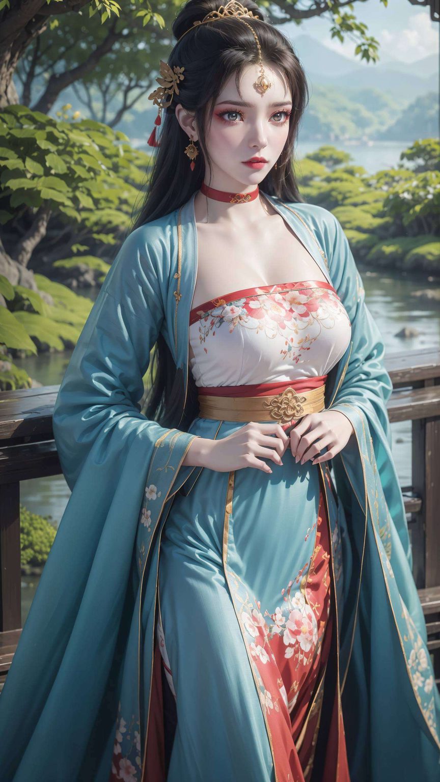 更是国漫壁纸中的经典之作犹如穿越玄幻世界的女神