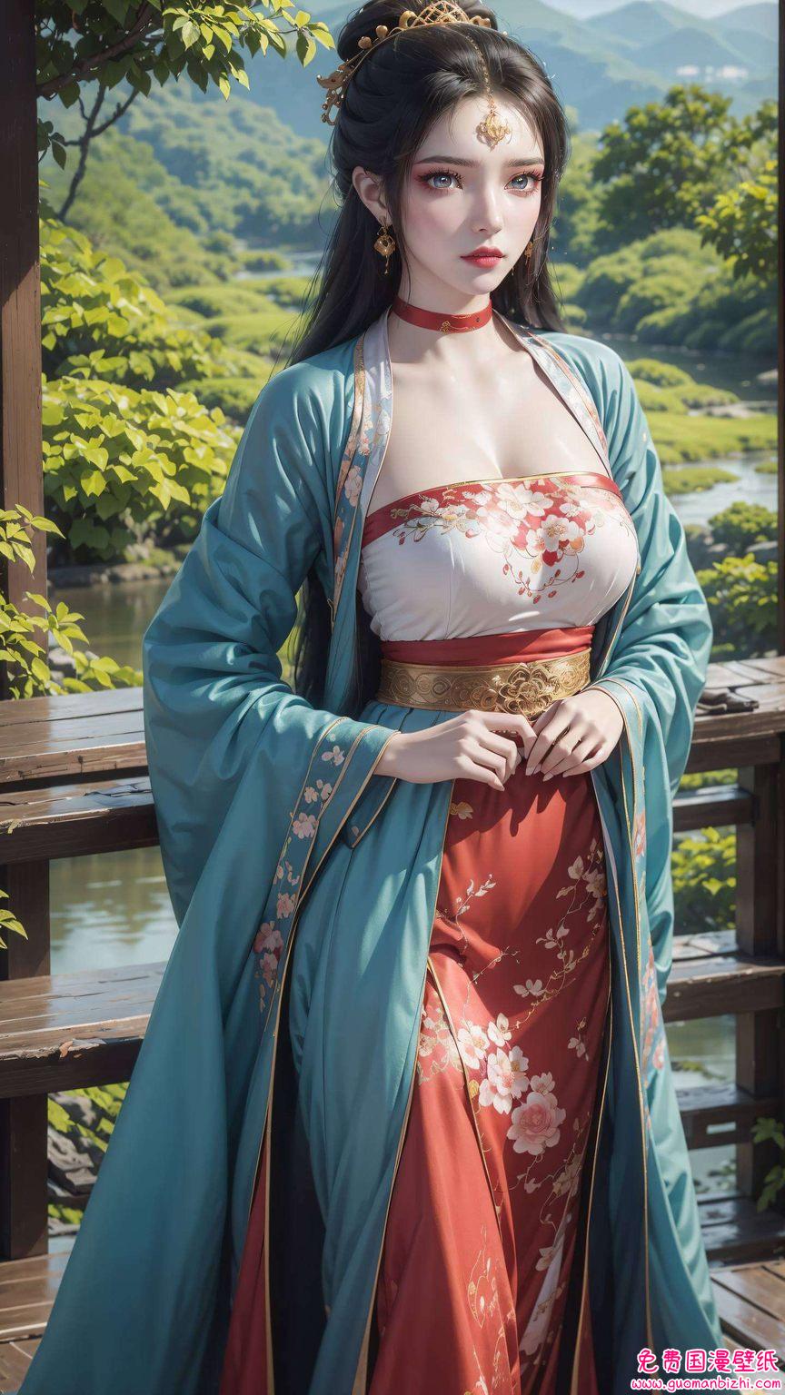 都是对国漫女神的无尽仰望她