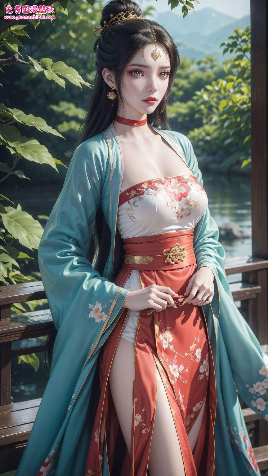 我们的国漫女神们也纷纷穿越而来美得不要不要的！🎨 这不