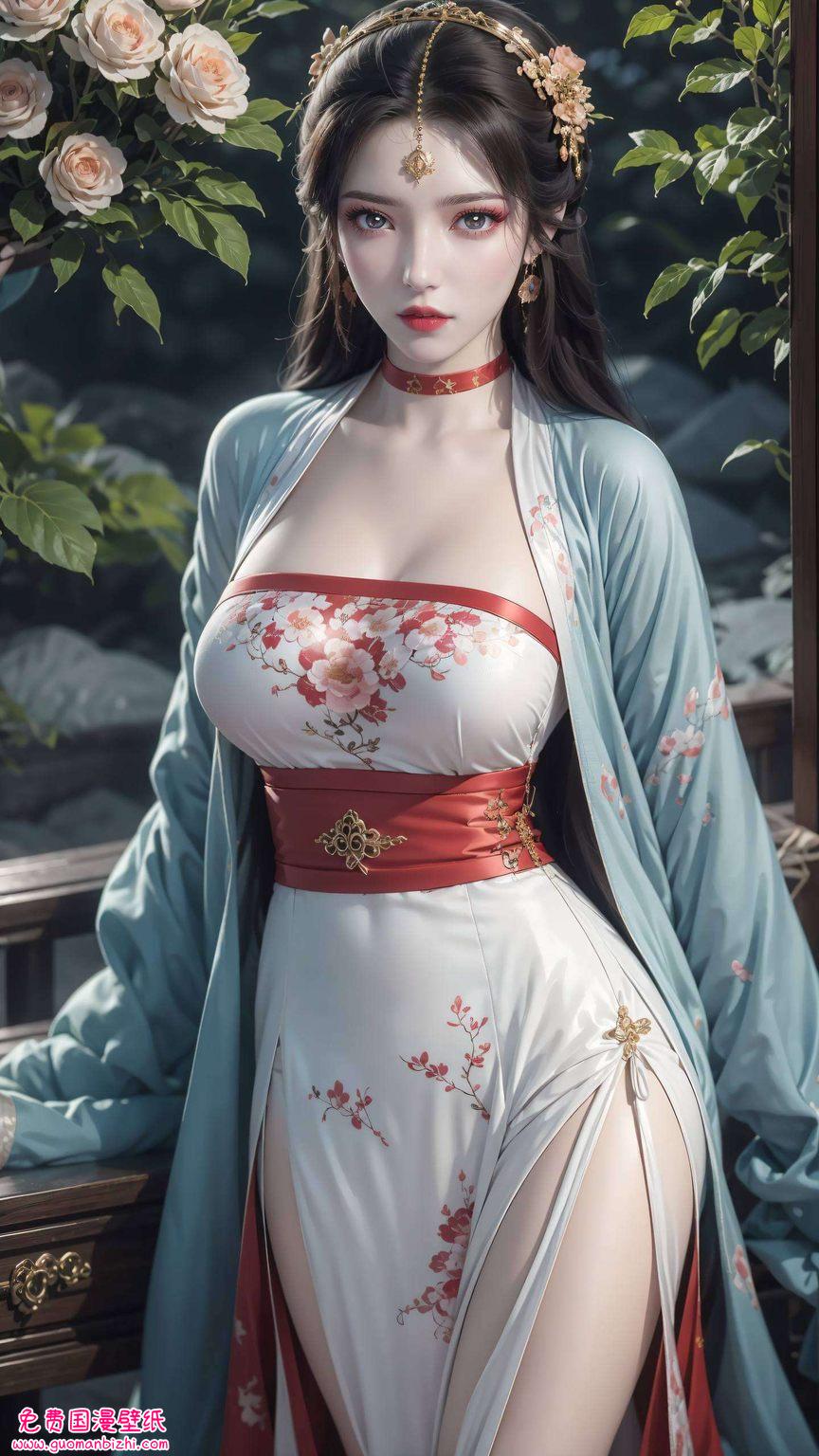 我总不禁感叹：国漫女神们的风采她们不仅是动漫中的灵魂