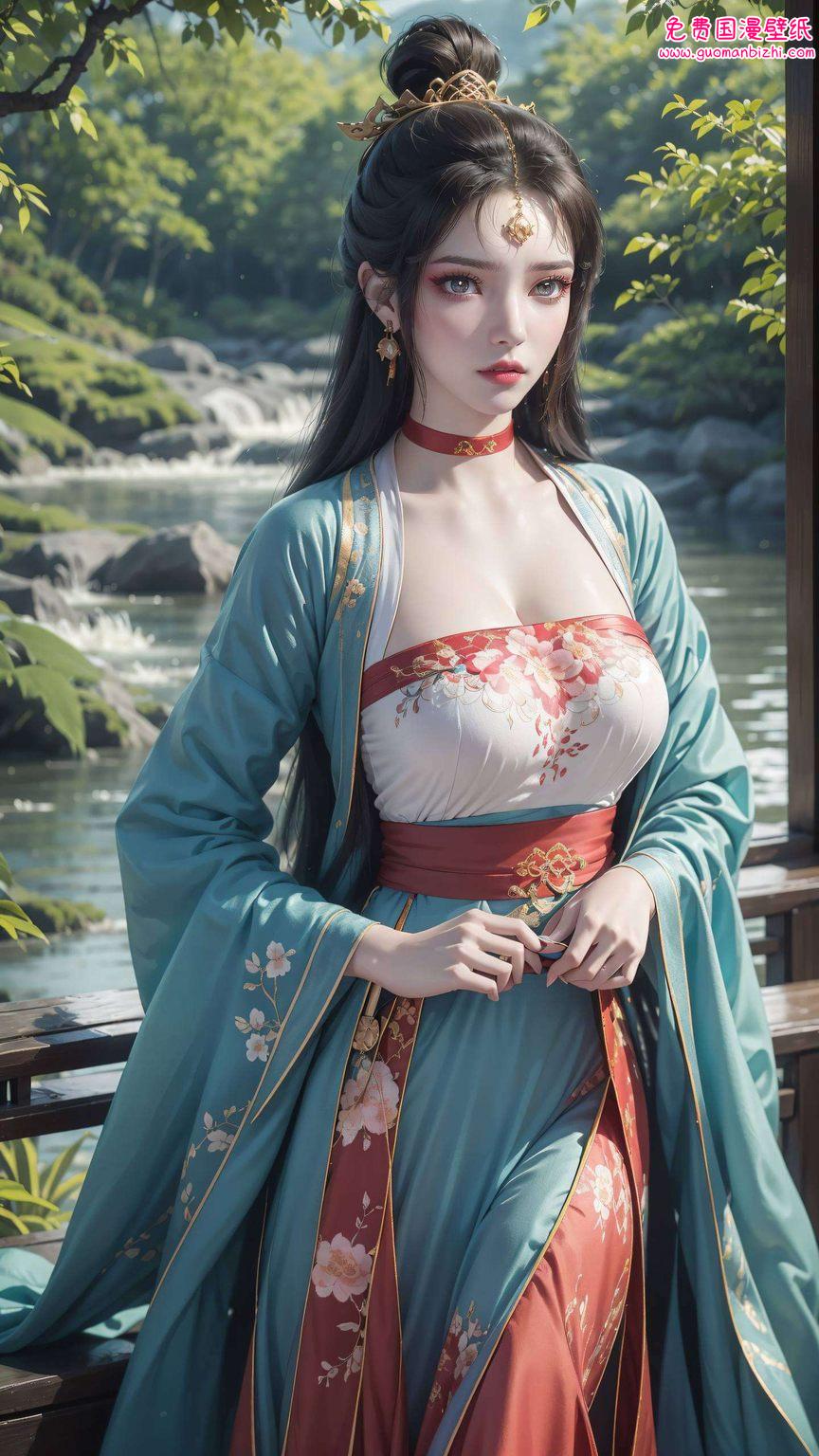 墨云女神以其独特的魅力将墨云的仙姿神韵完美展现