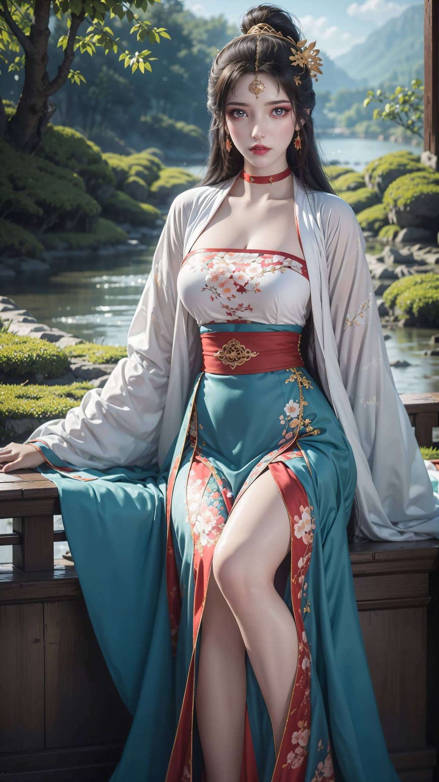 听说你们想换新壁纸啦？🌟 这里有个神秘角色等你来领走哦！她是来自国漫《仙逆》中的墨云壁纸图眸含玄幻