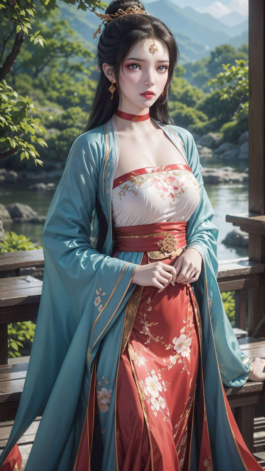 她成为了我们心灵的守望者国漫美女的化身