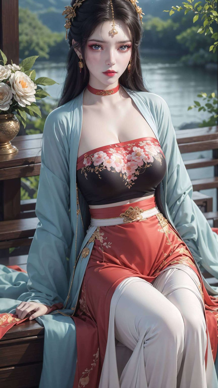 还带着一丝神秘玄幻的气息不仅颜高气质佳