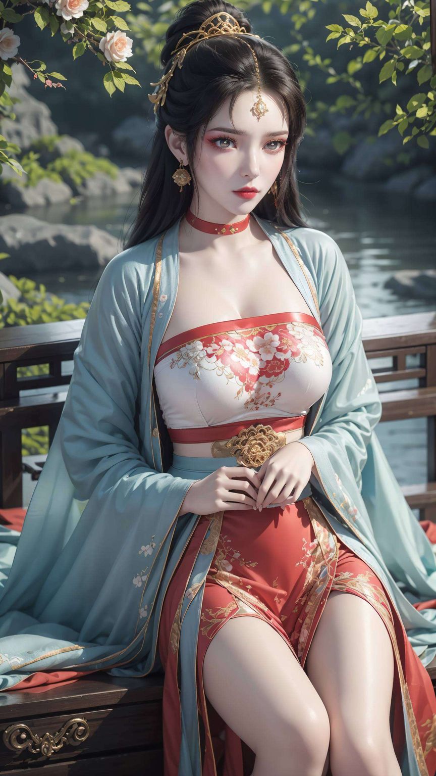 引领我们穿越玄幻的时空她的美丽不仅是视觉的盛宴