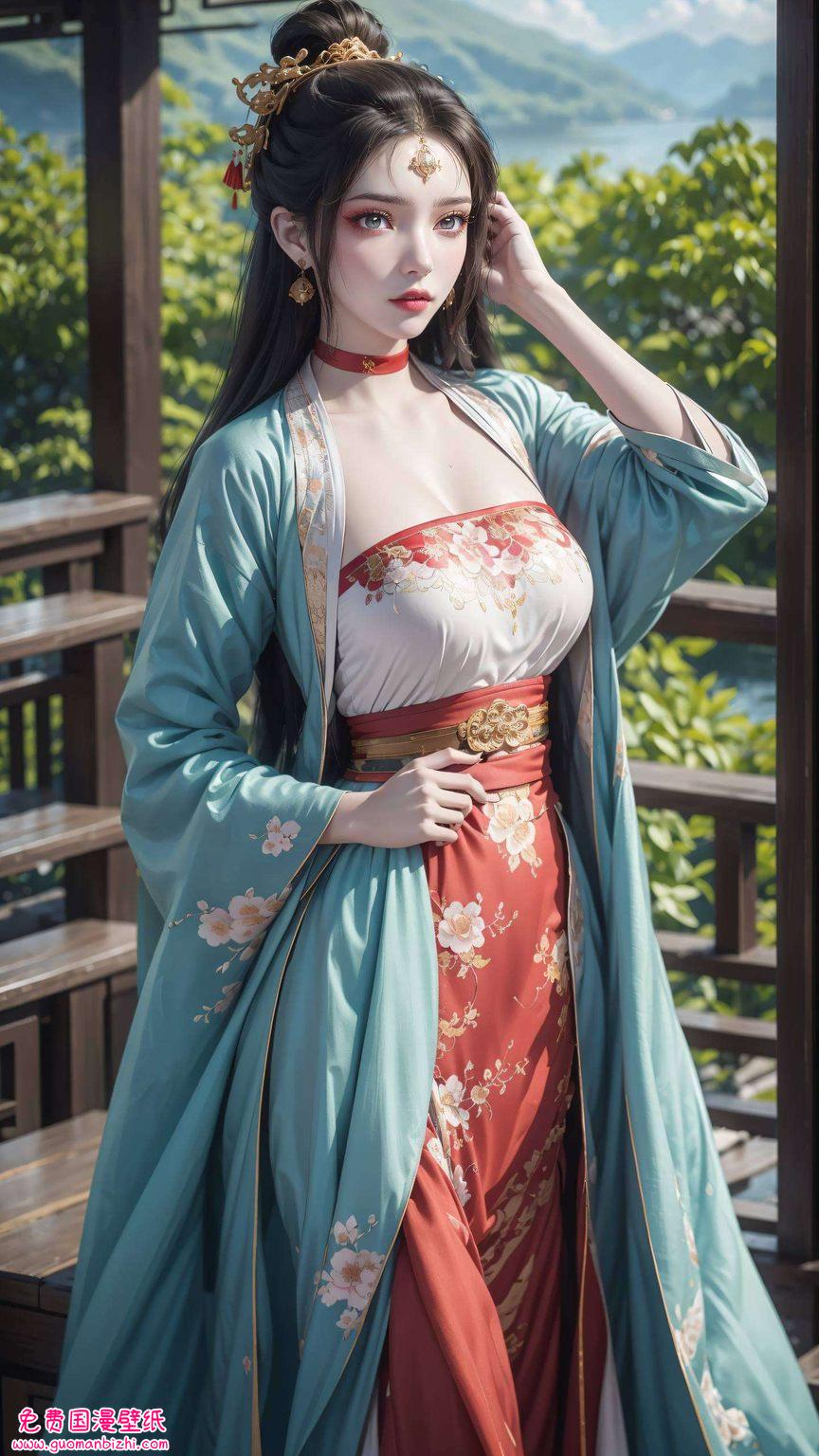 她不仅是壁纸上的风景每一帧都是对美与玄幻的极致追求