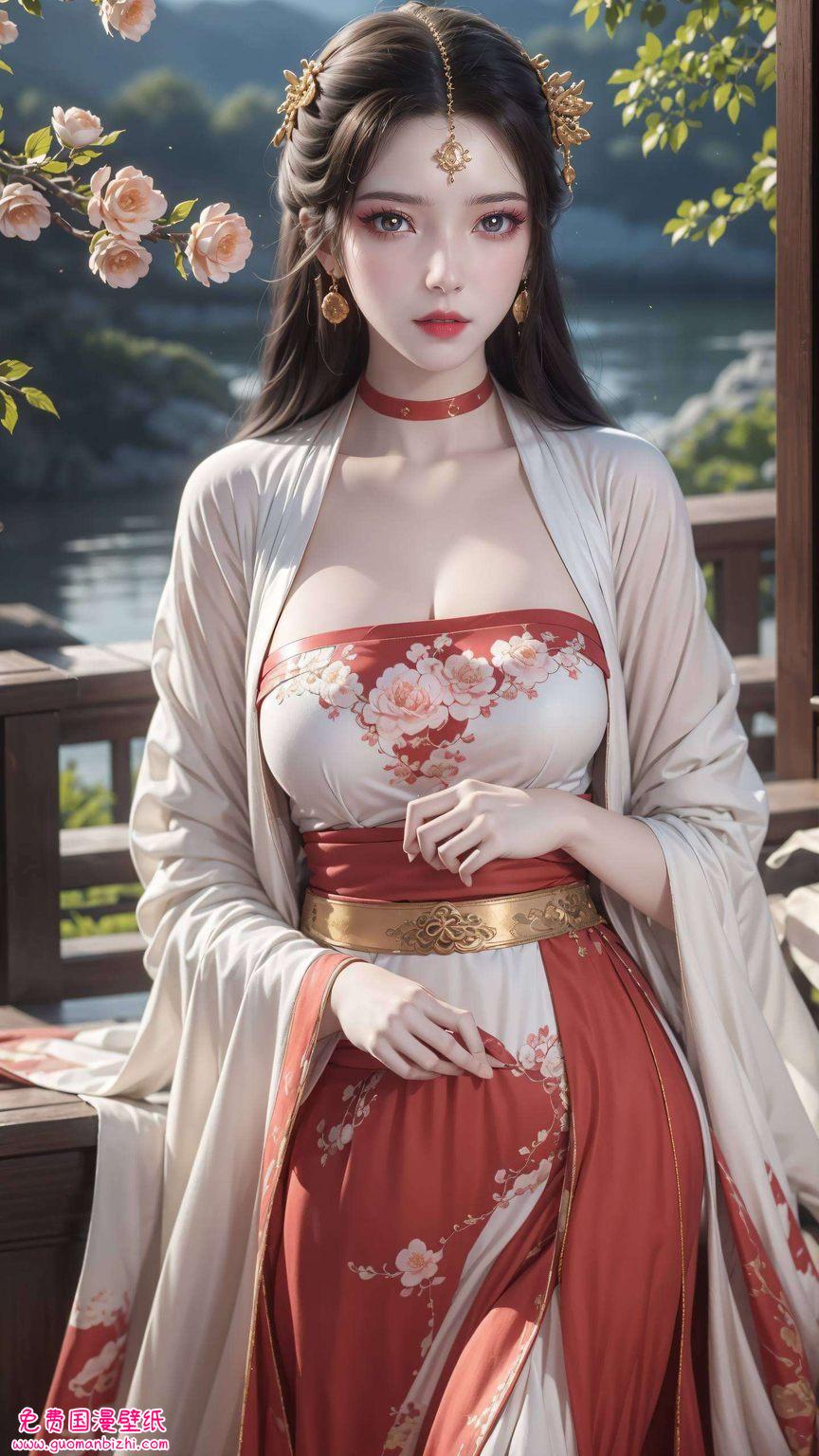 AI绘就高清壁纸动漫女神国漫美女齐聚
