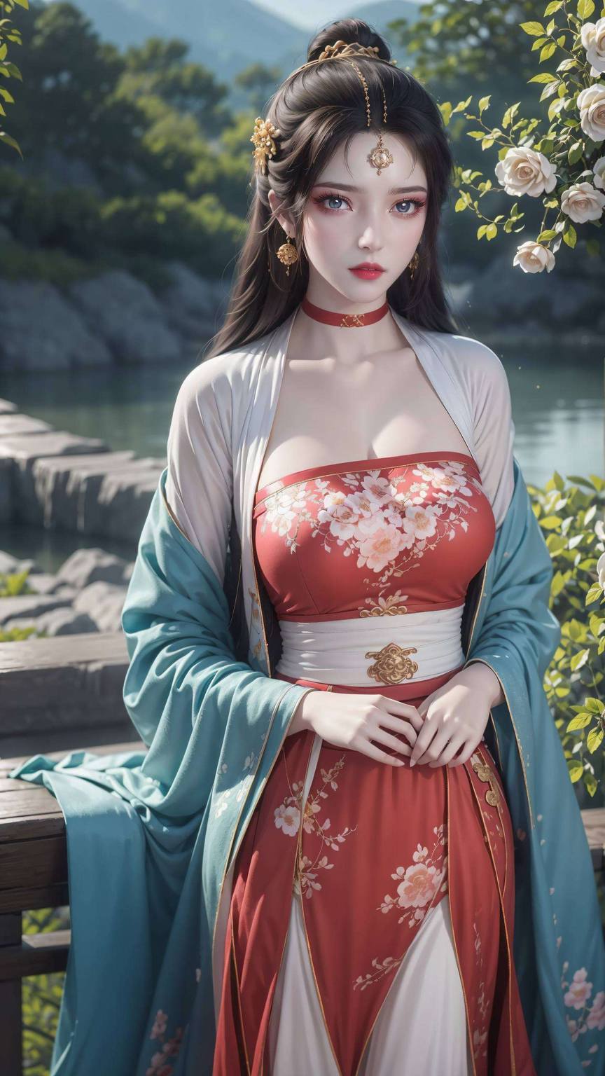 她们的美犹如壁画中走出的精灵