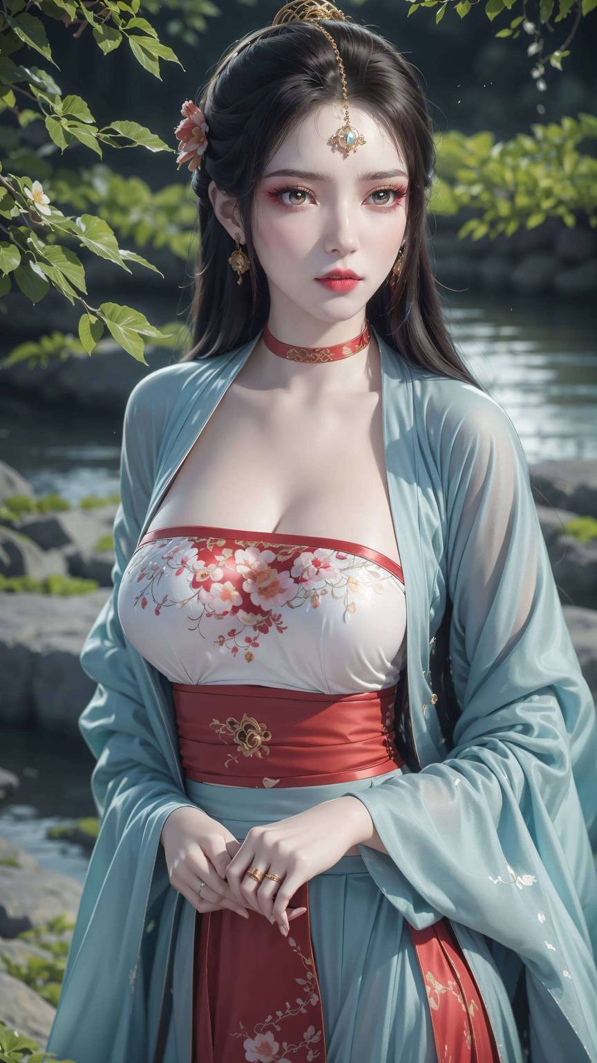 高清壁纸上的墨云女神每一次凝视