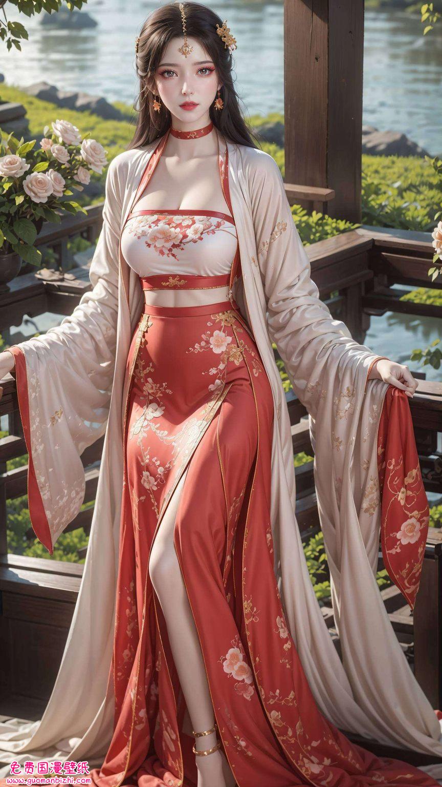 都是与国漫女神的神秘邂逅她们翩翩起舞